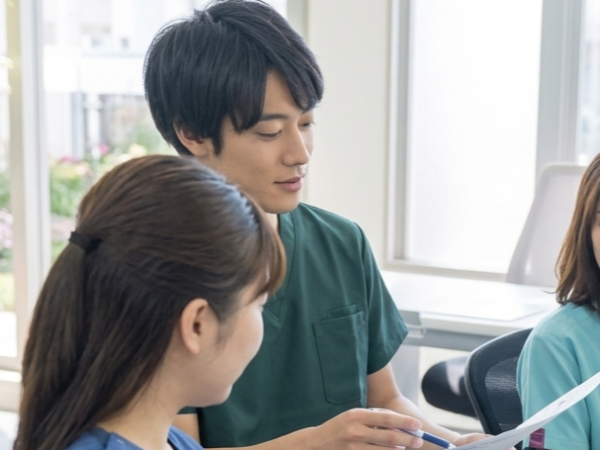 職員間のコミュニケーションを
大切にしています。
