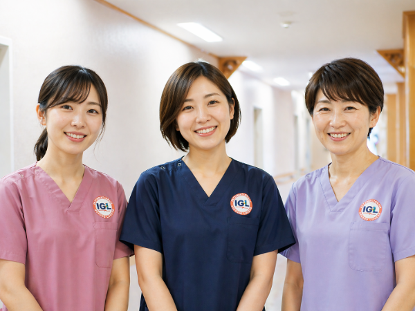【正職員】正看護師・准看護師<介護施設未経験者・ブランクある方も歓迎>◆各種手当ありの厚待遇◆福利厚生充実◆マイカー通勤OK