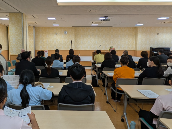 定期的に行われる研修で
仕事への意識を再確認！