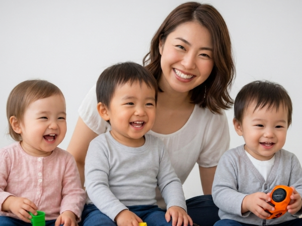 子どもの成長を一番近くで実感できる
お仕事です。