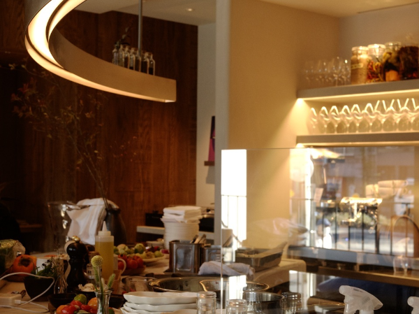 雰囲気のあるカウンター