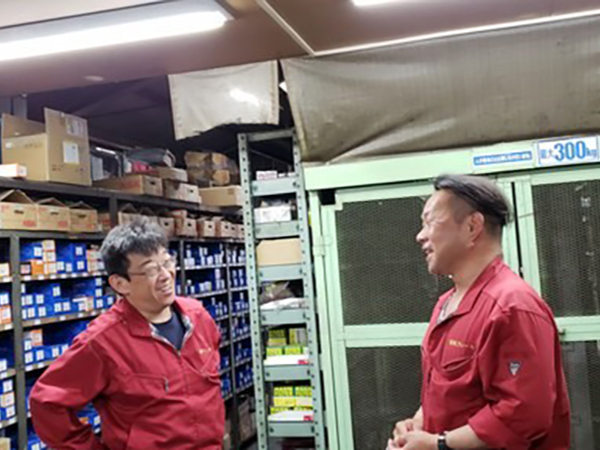 整備士の経験が生かせることと、地域密着の安定性に惹かれました。