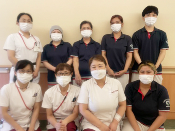 病院での看護師の仕事です