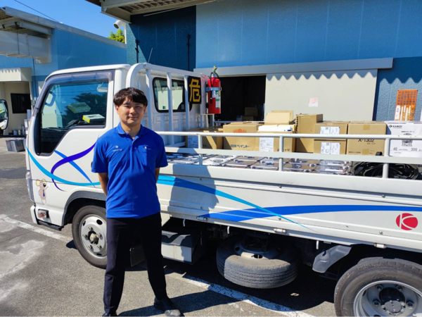 お客様との会話も大切にしています